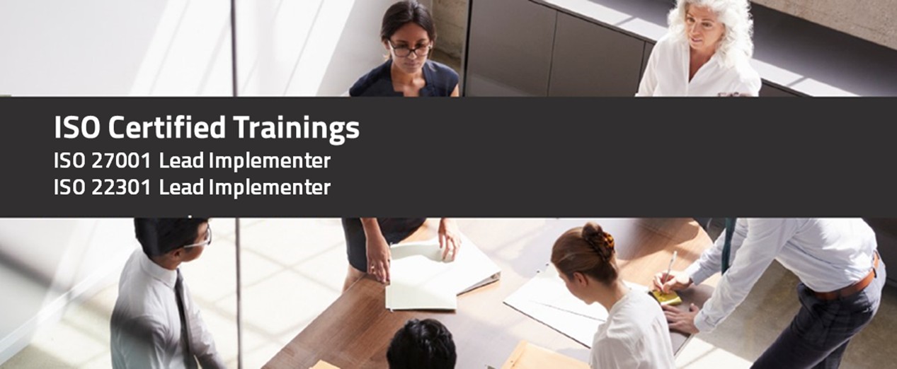ISO Certified trainings